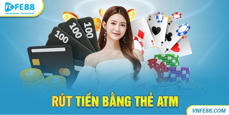 Rút tiền về thẻ ATM bằng các bước